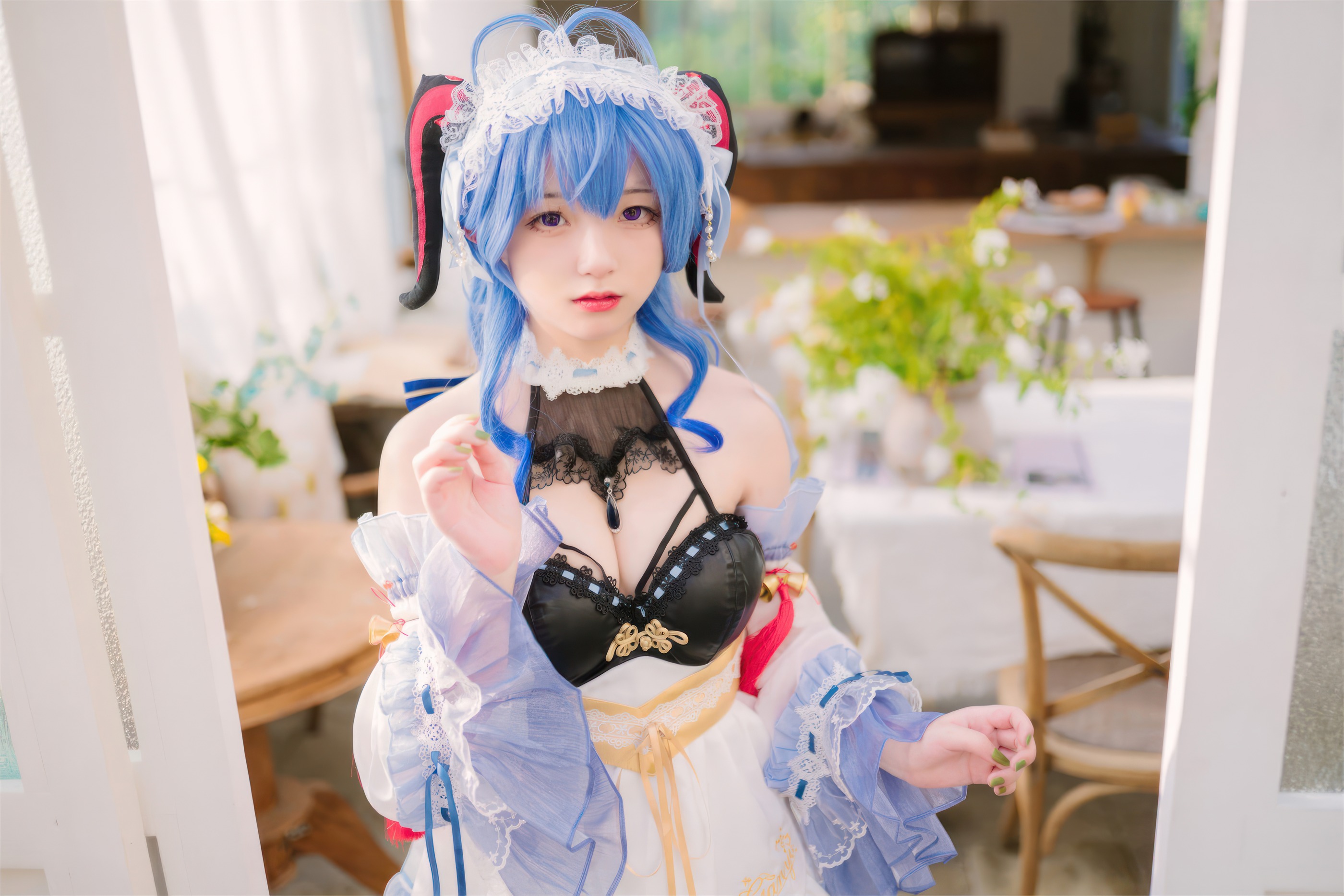 图片[1]-花铃 – NO.049 甘雨女仆[41P]-XikXak